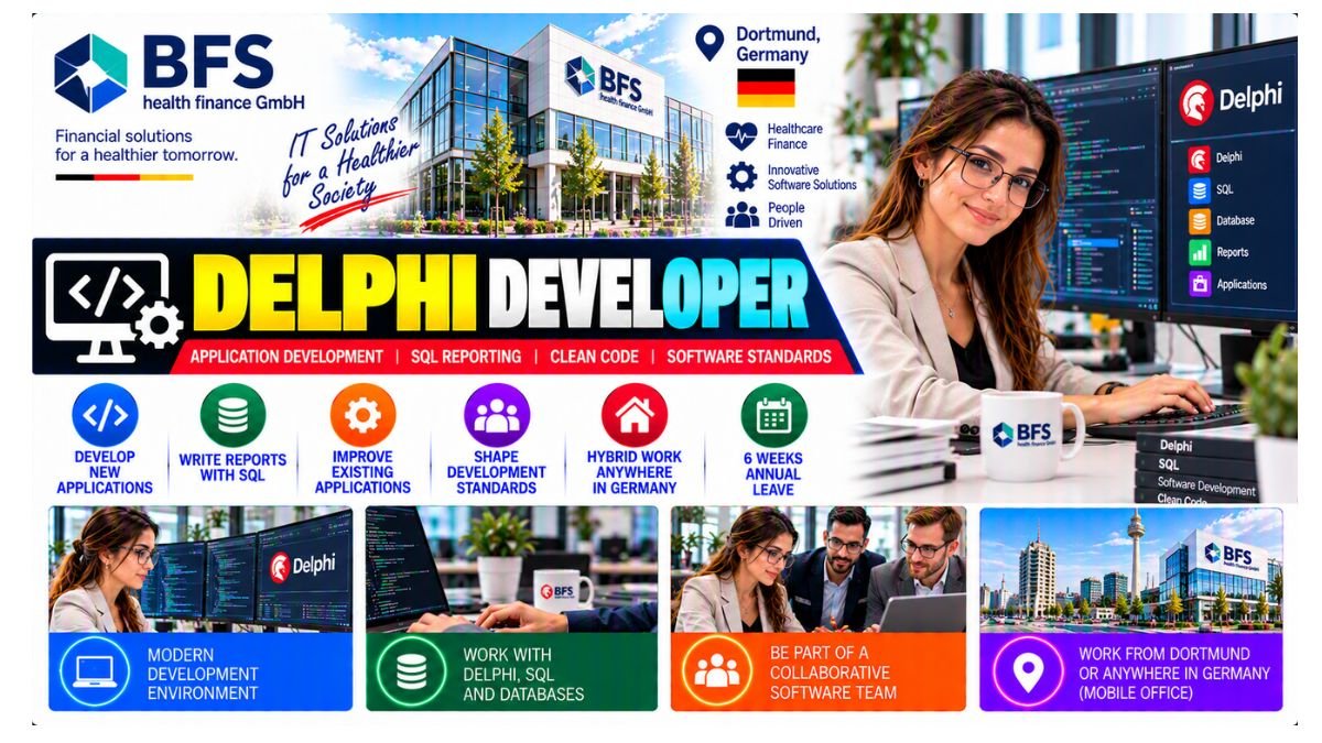 Delphi Developer Jobs Dortmund Germany 2026