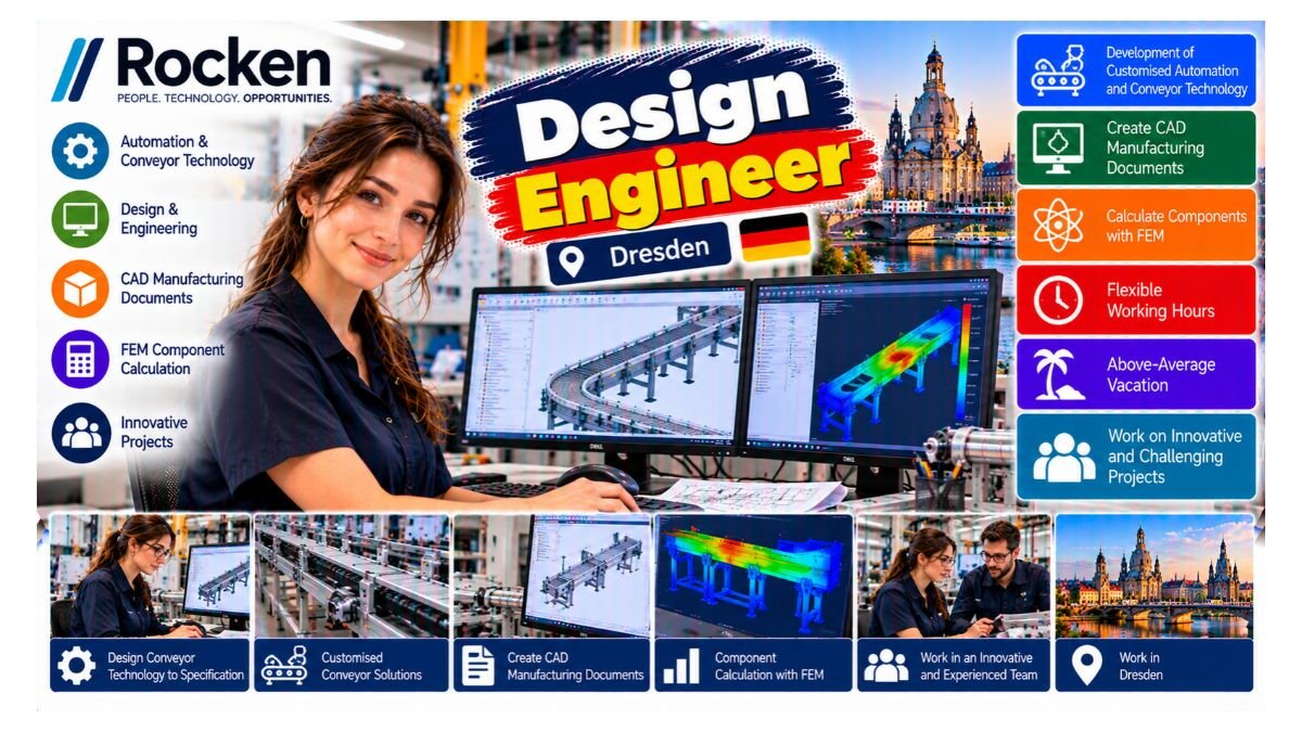 Design Engineer Jobs Dresden Germany 2026