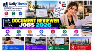 Document Reviewer Jobs UAE 2026 