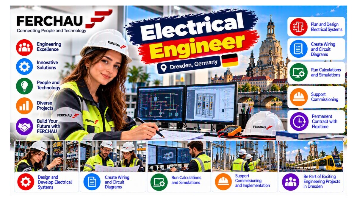 Electrical Engineer Jobs Dresden Germany 2026