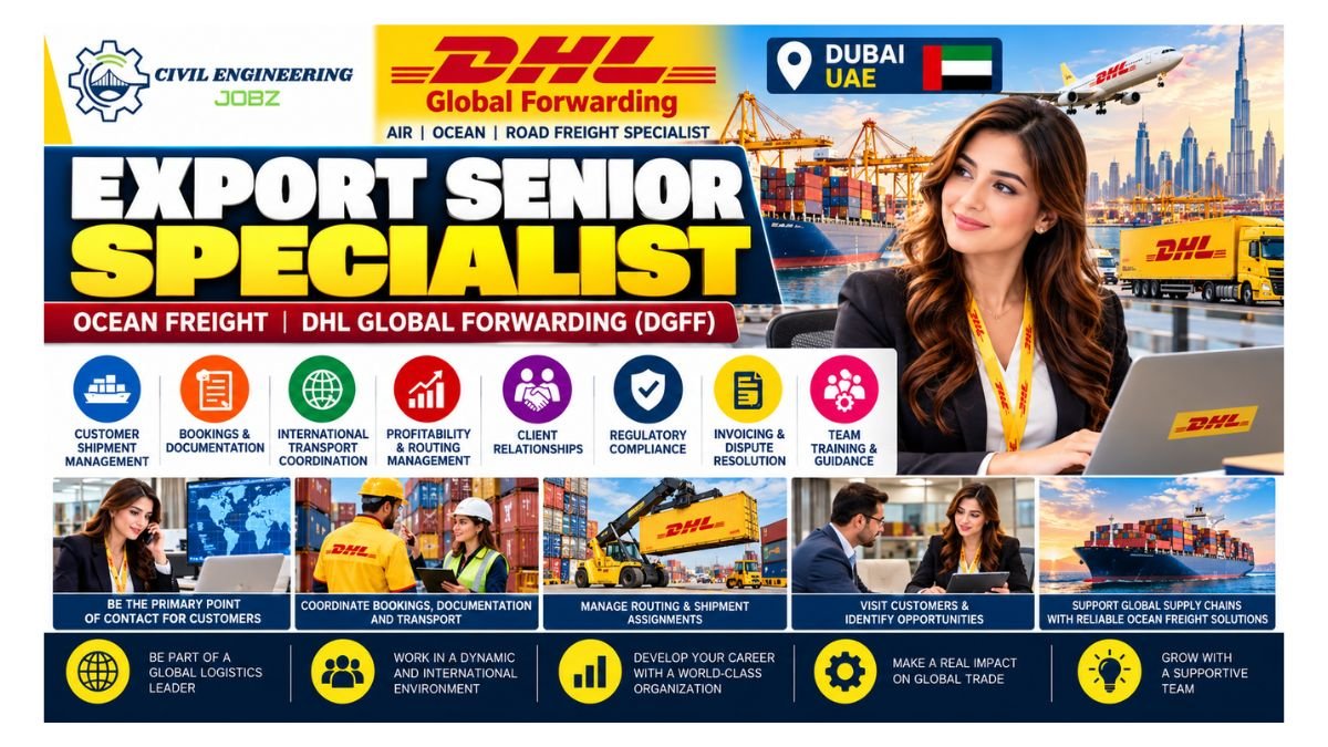 Export Senior Specialist Jobs Dubai 2026