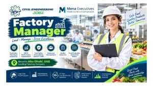 Factory Manager Jobs Abu Dhabi UAE 2026