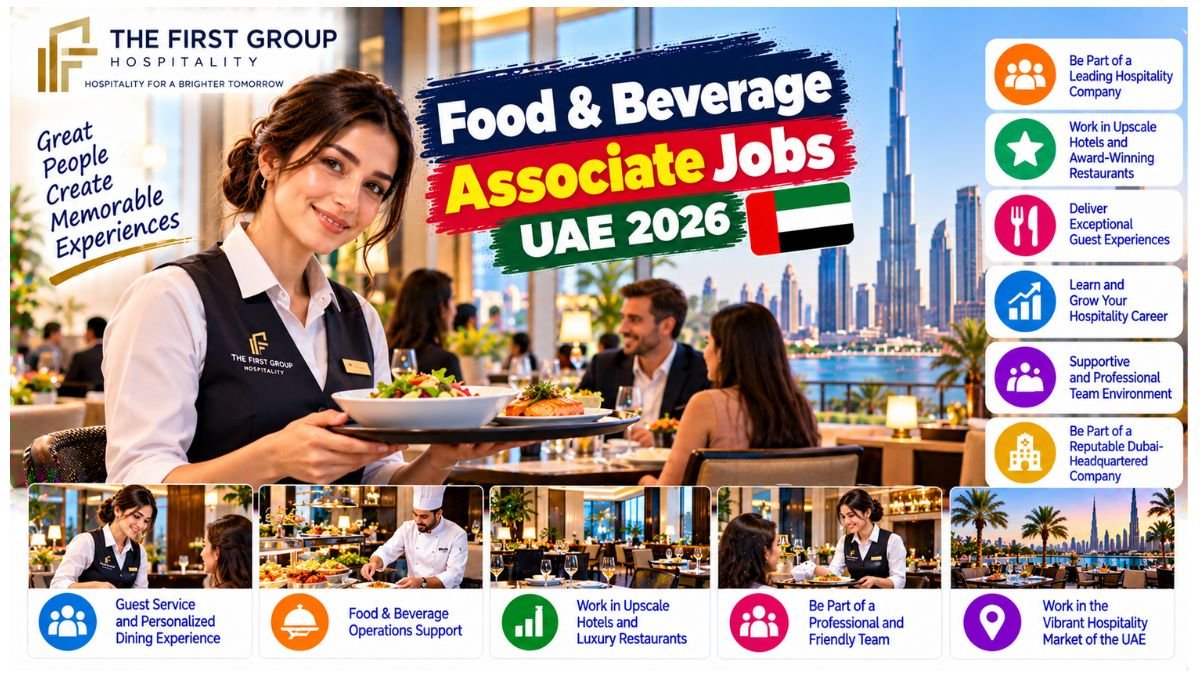 Food & Beverage Associate Jobs UAE 2026