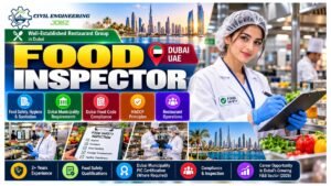 Food Inspector Jobs Dubai UAE 2026