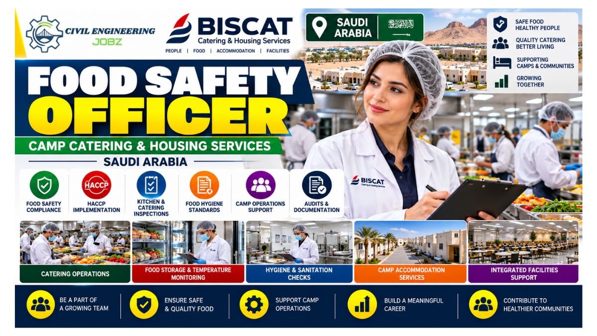 Food Safety Officer Jobs Saudi Arabia 2026