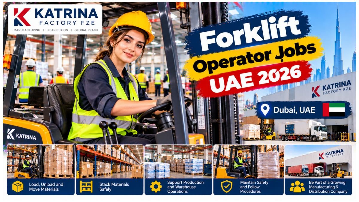 Forklift Operator Jobs UAE 2026