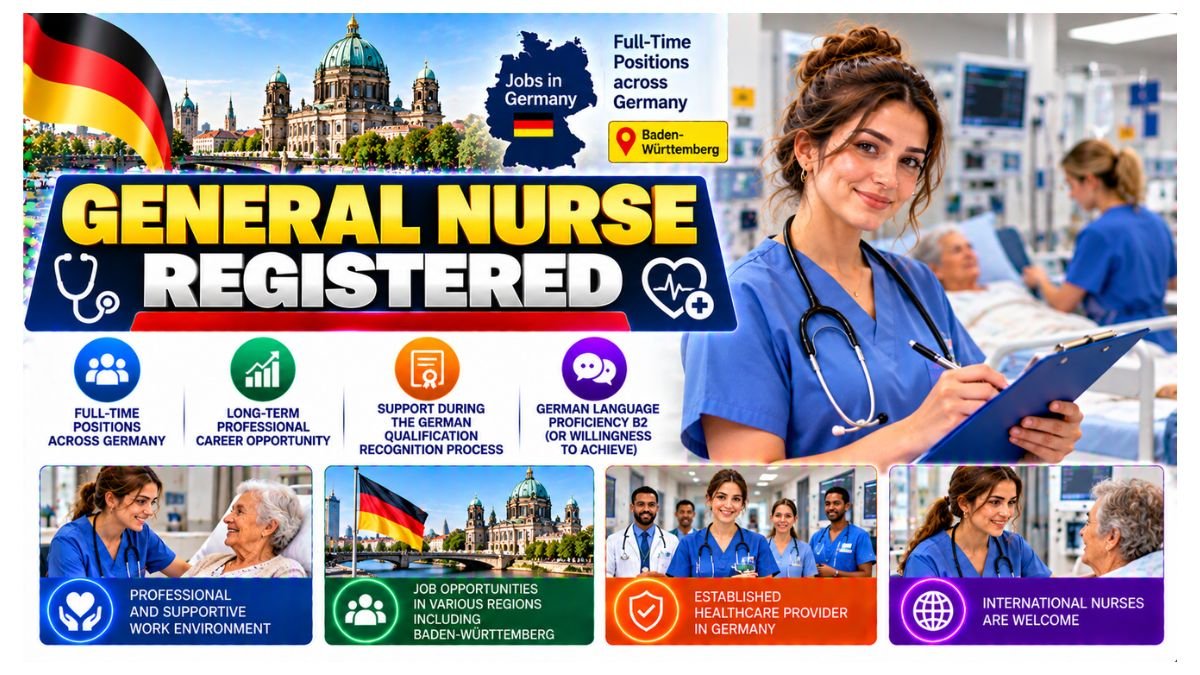 General Nurse Registered Nurse Jobs Germany 2026
