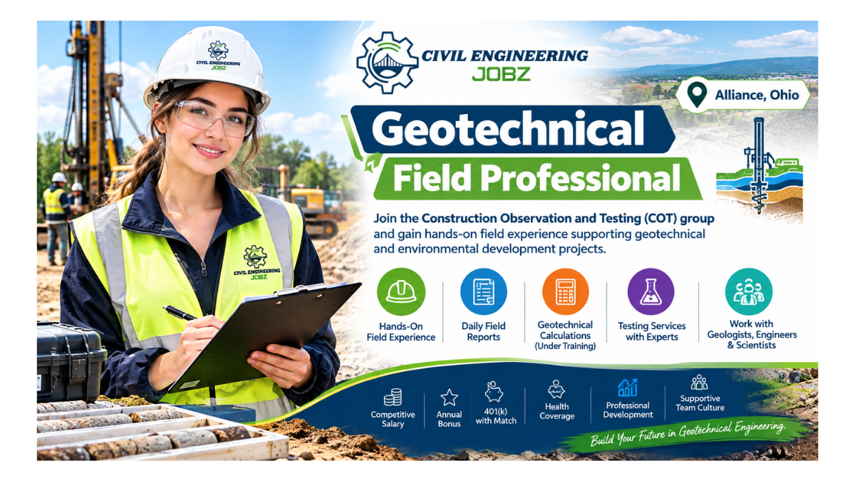 Geotechnical Field Professional Jobs Alliance OH 2026