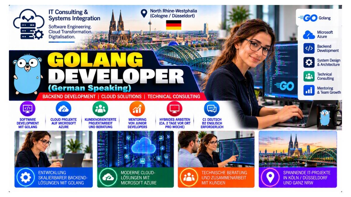 Golang Developer Jobs Germany 2026