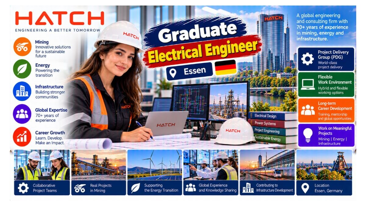 Graduate Electrical Engineer Jobs Essen Germany 2026