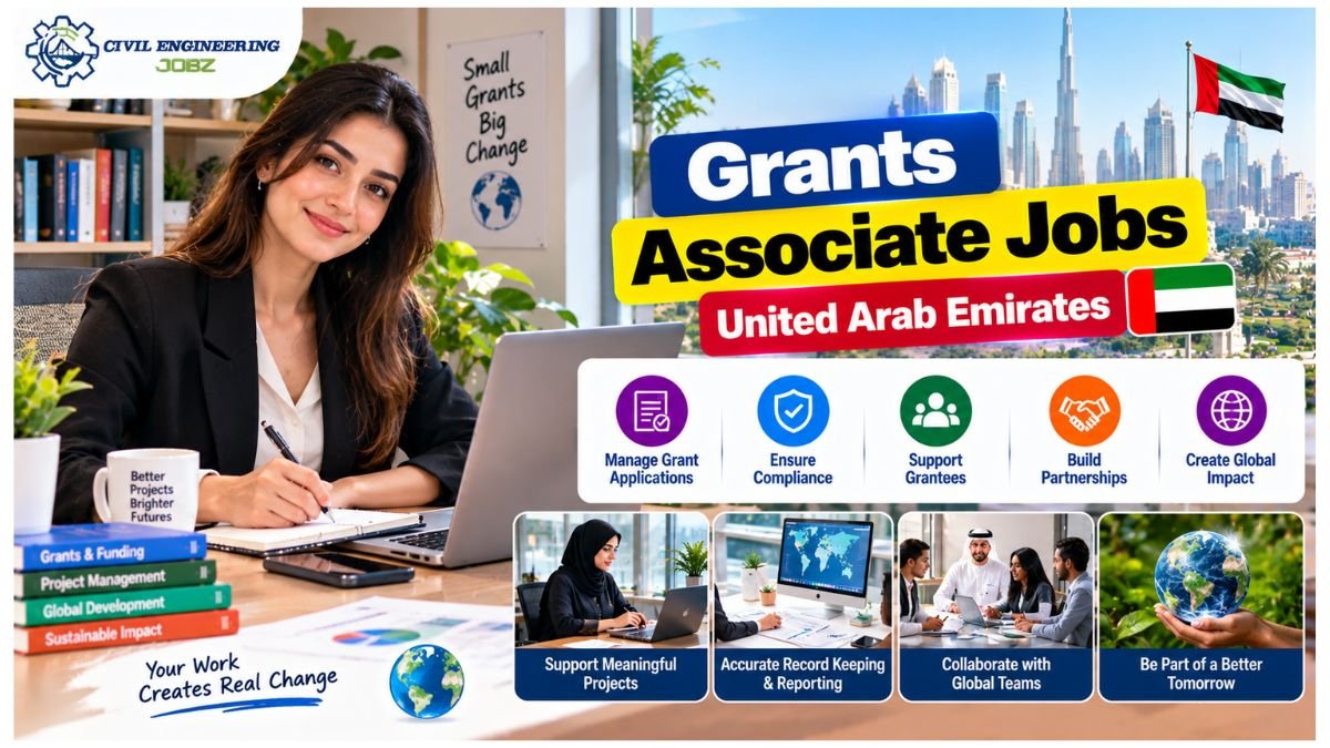 Grants Associate Jobs UAE 2026