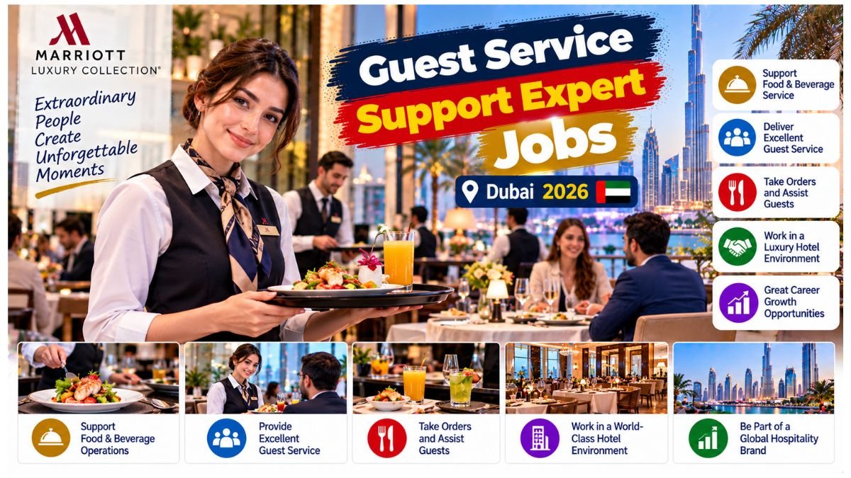Guest Service Support Expert Jobs Dubai 2026