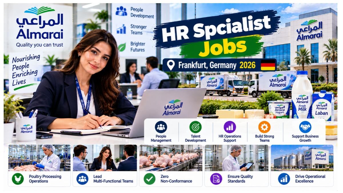 HR Specialist Jobs Frankfurt Germany 2026