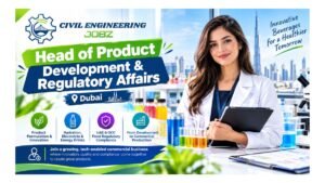 Head of Product Development & Regulatory Affairs Jobs Dubai 2026 