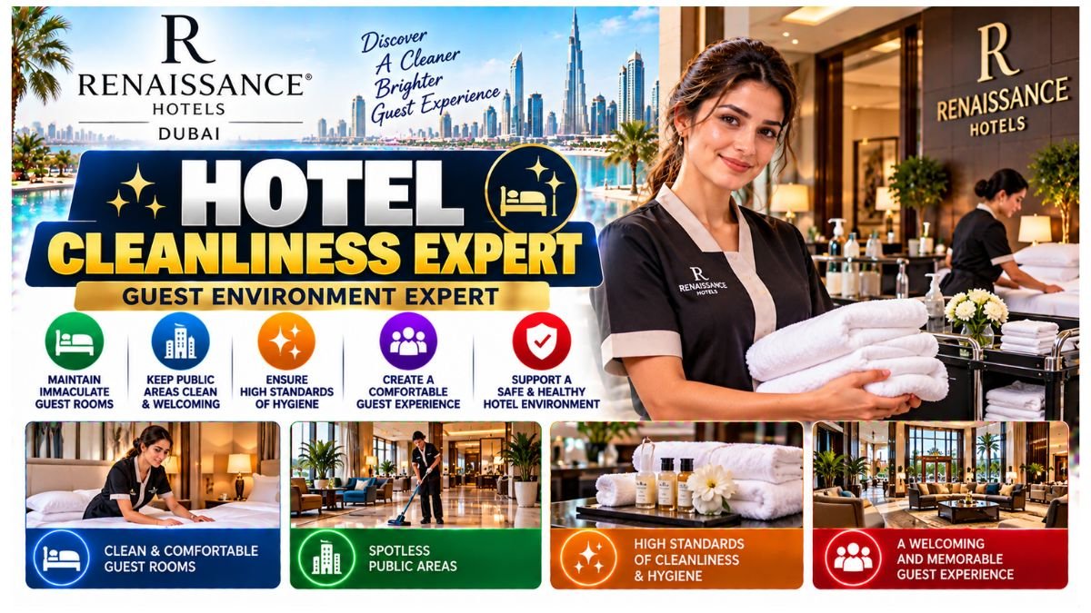 Hotel Cleanliness Expert Jobs UAE 2026