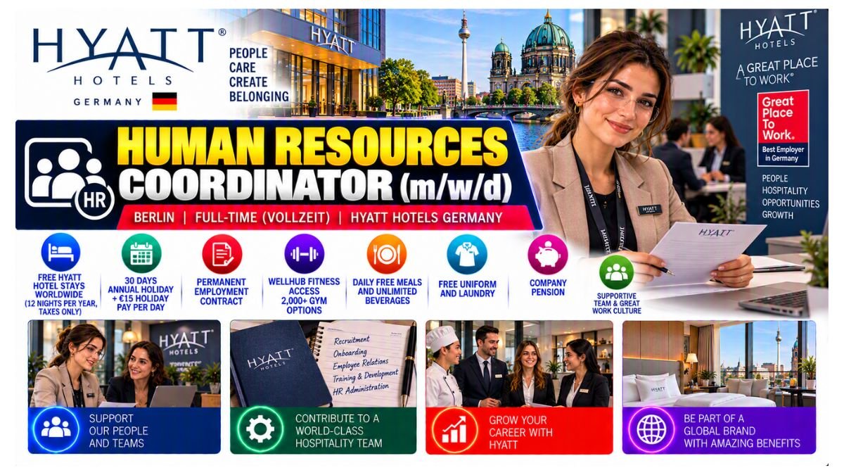Human Resources Coordinator Jobs Berlin 2026