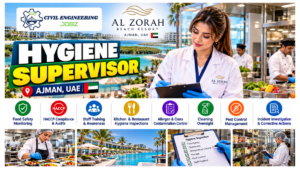 Hygiene Supervisor Jobs Ajman UAE 2026 