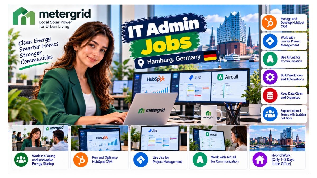 IT Admin Jobs Hamburg Germany 2026