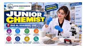 Junior Chemist Jobs Ras Al Khaimah 2026