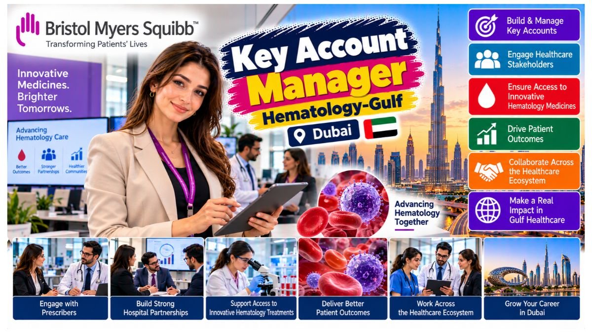 Key Account Manager Hematology-Gulf Jobs Dubai 2026