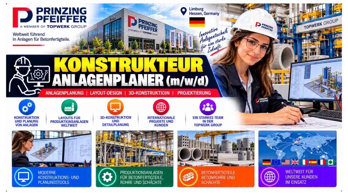 Konstrukteur Anlagenplaner Jobs Limburg 2026