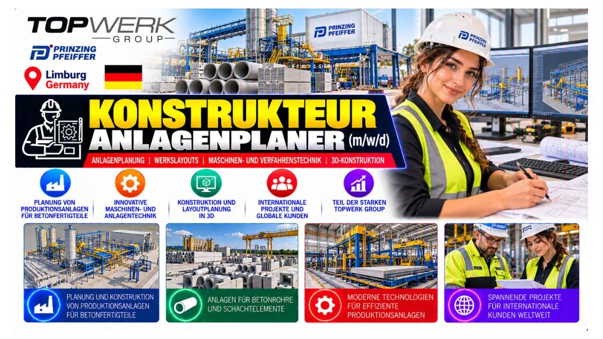 Konstrukteur Anlagenplaner Jobs Limburg 2026