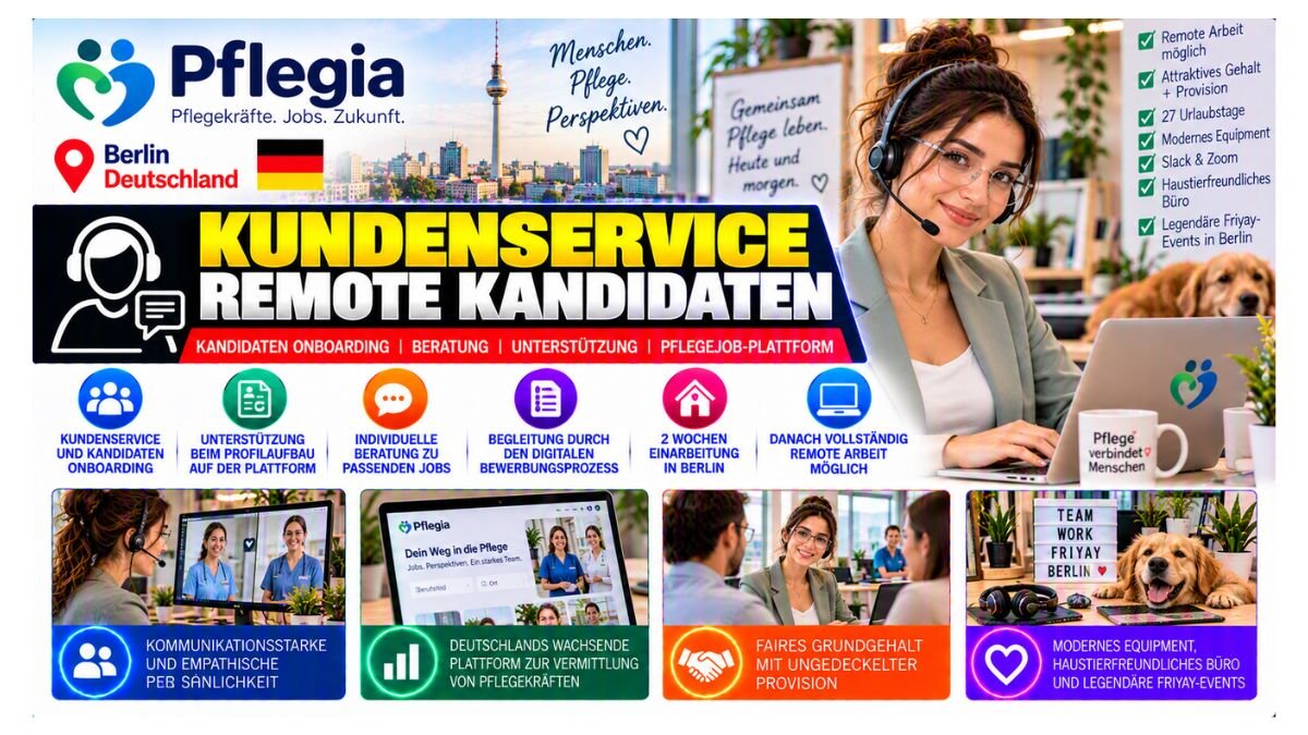 Kundenservice Remote Kandidaten Onboarding Jobs Germany 2026