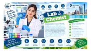 Lab Chemist Jobs Abu Dhabi UAE 2026 