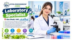 Laboratory Specialist Jobs Abu Dhabi UAE 2026