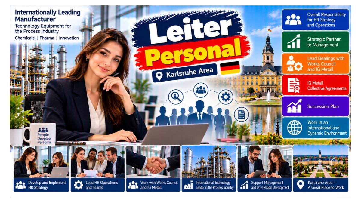 Leiter Personal Jobs Karlsruhe Germany 2026