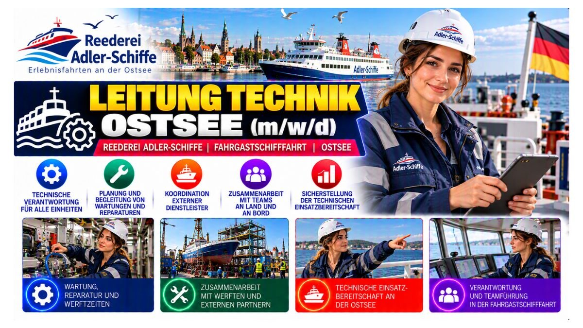 Leitung Technik Ostsee Jobs Rostock Germany 2026