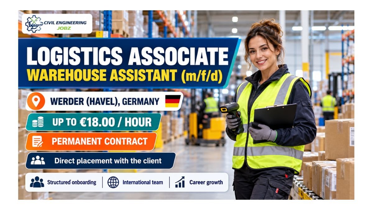 Logistics Associate Warehouse Jobs Werder Brandenburg Germany 2026
