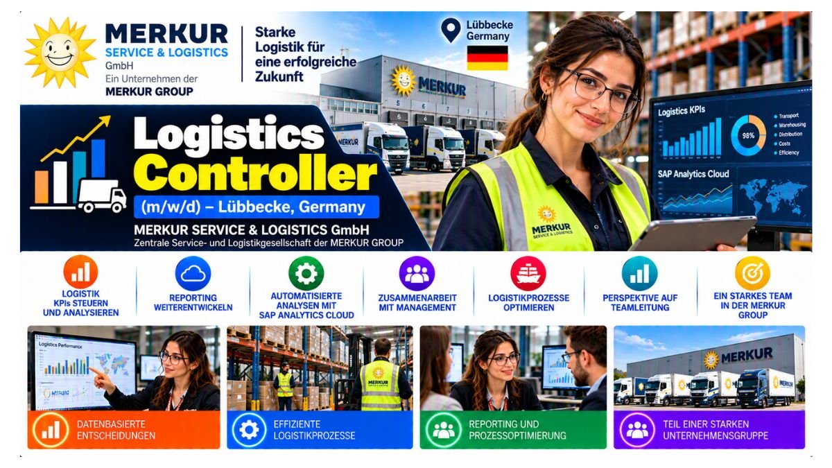 Logistics Controller Jobs Lübbecke Germany 2026
