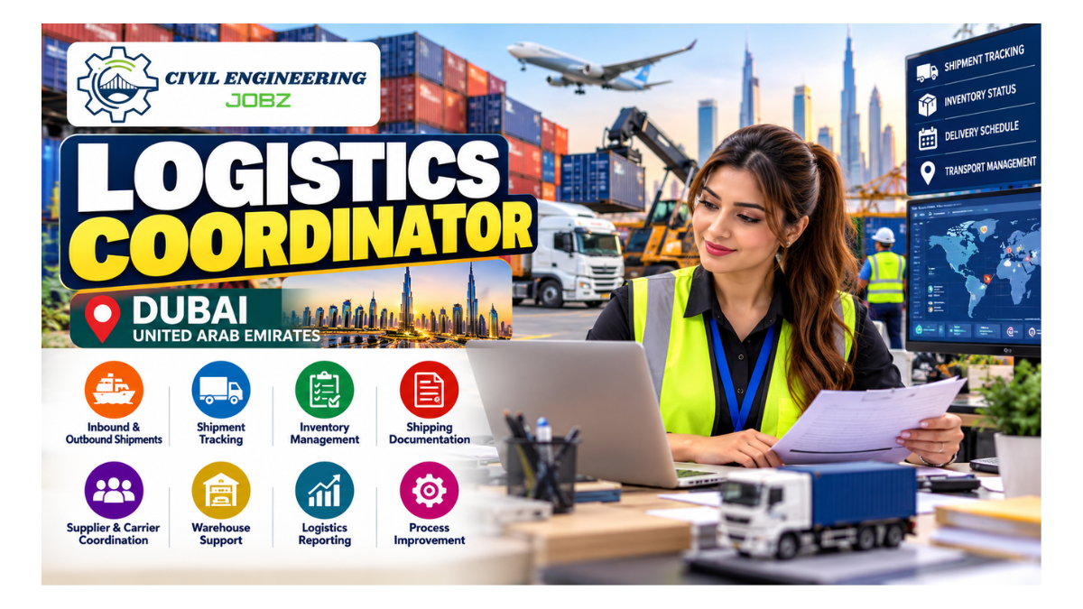 Logistics Coordinator Jobs Dubai 2026