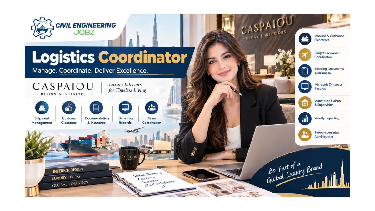Logistics Coordinator Jobs Dubai UAE 2026 