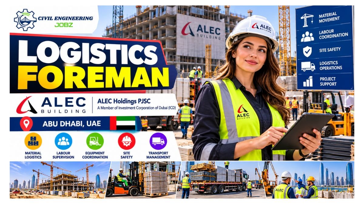 Logistics Foreman Jobs Abu Dhabi UAE 2026 