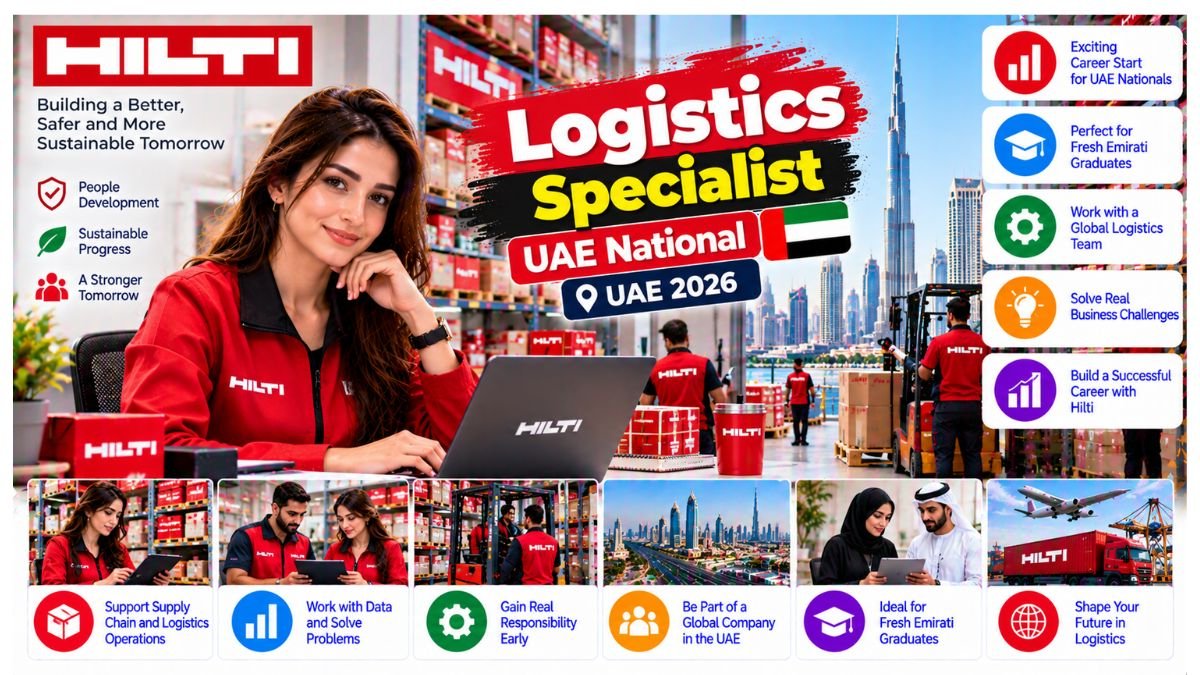 Logistics Specialist – UAE National Jobs 2026