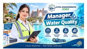 Manager Water Quality Jobs Dubai UAE 2026