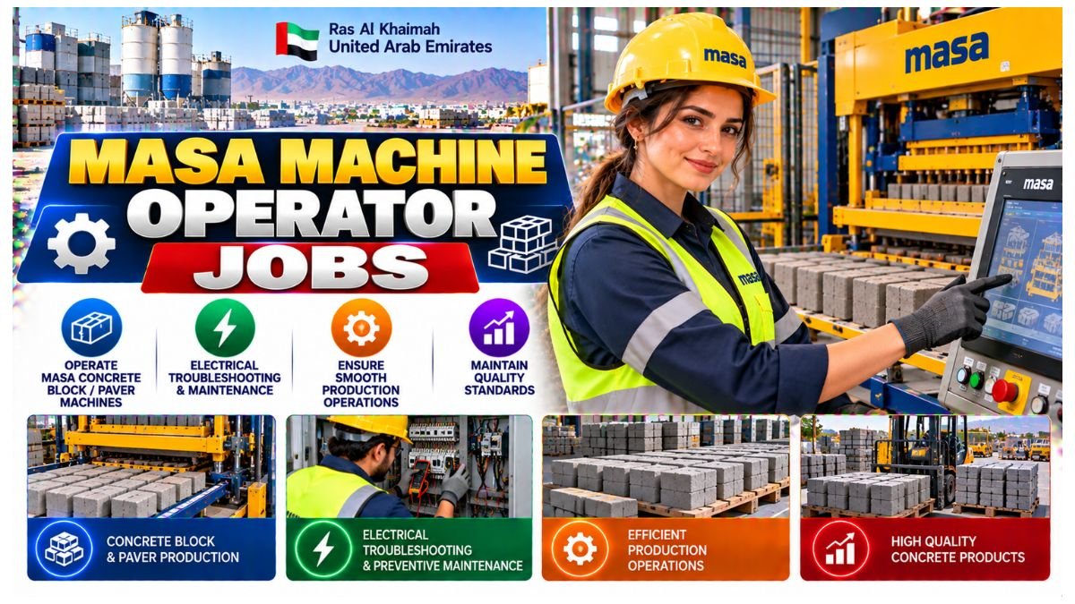 Masa Machine Operator Jobs UAE 2026