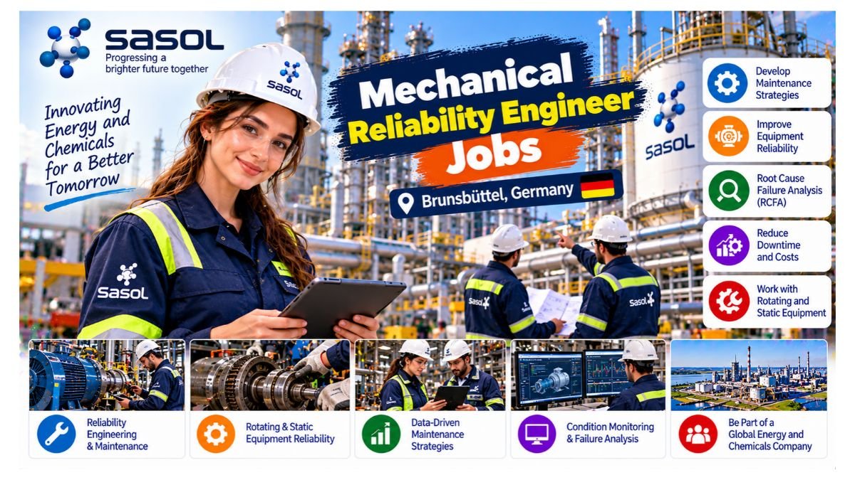 Mechanical Reliability Engineer Jobs Germany 2026