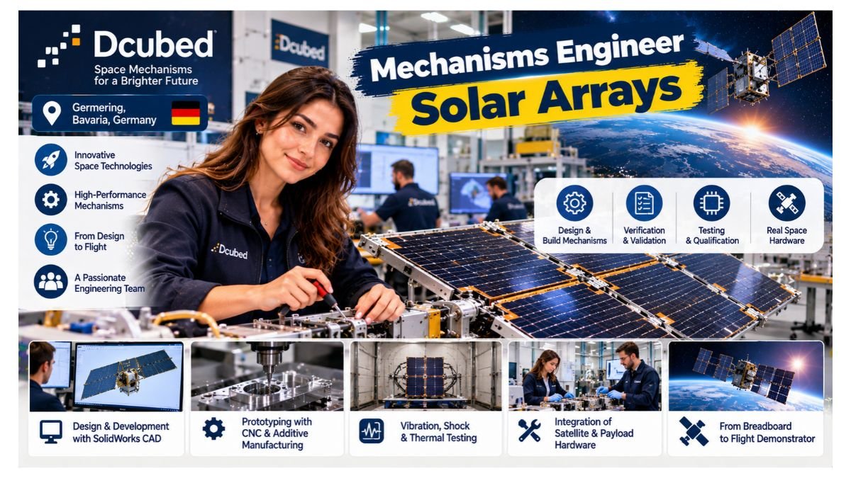 Mechanisms Engineer Solar Arrays Jobs Germany 2026