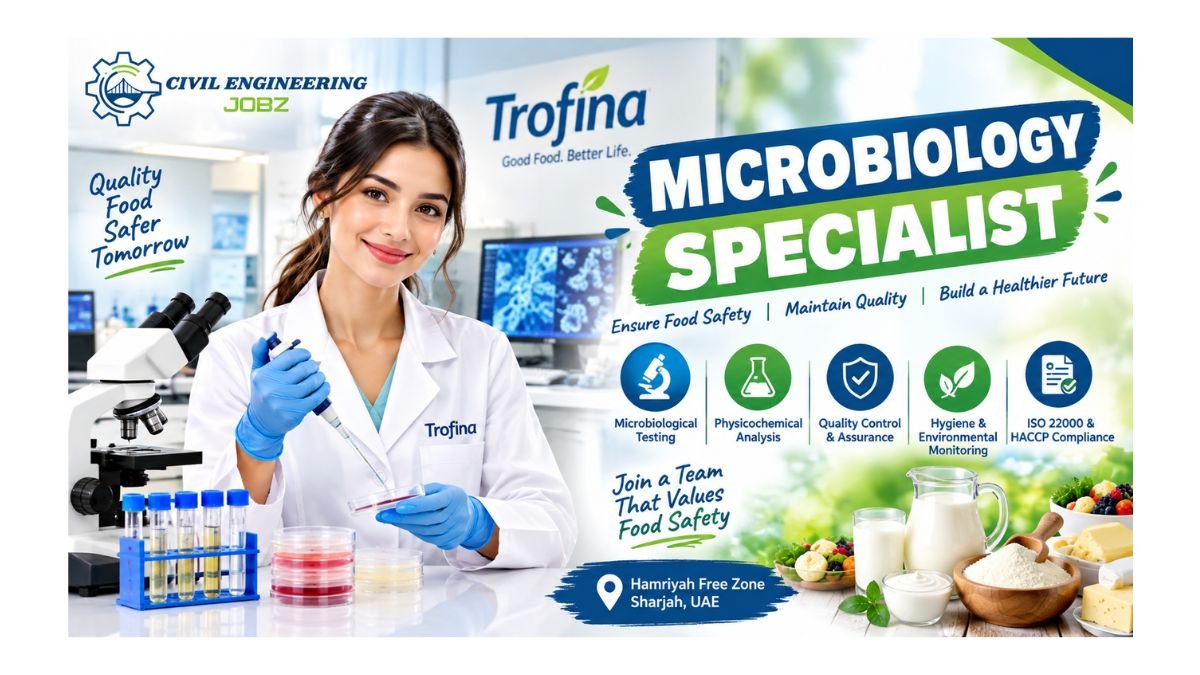 Microbiology Specialist Jobs Sharjah UAE 2026