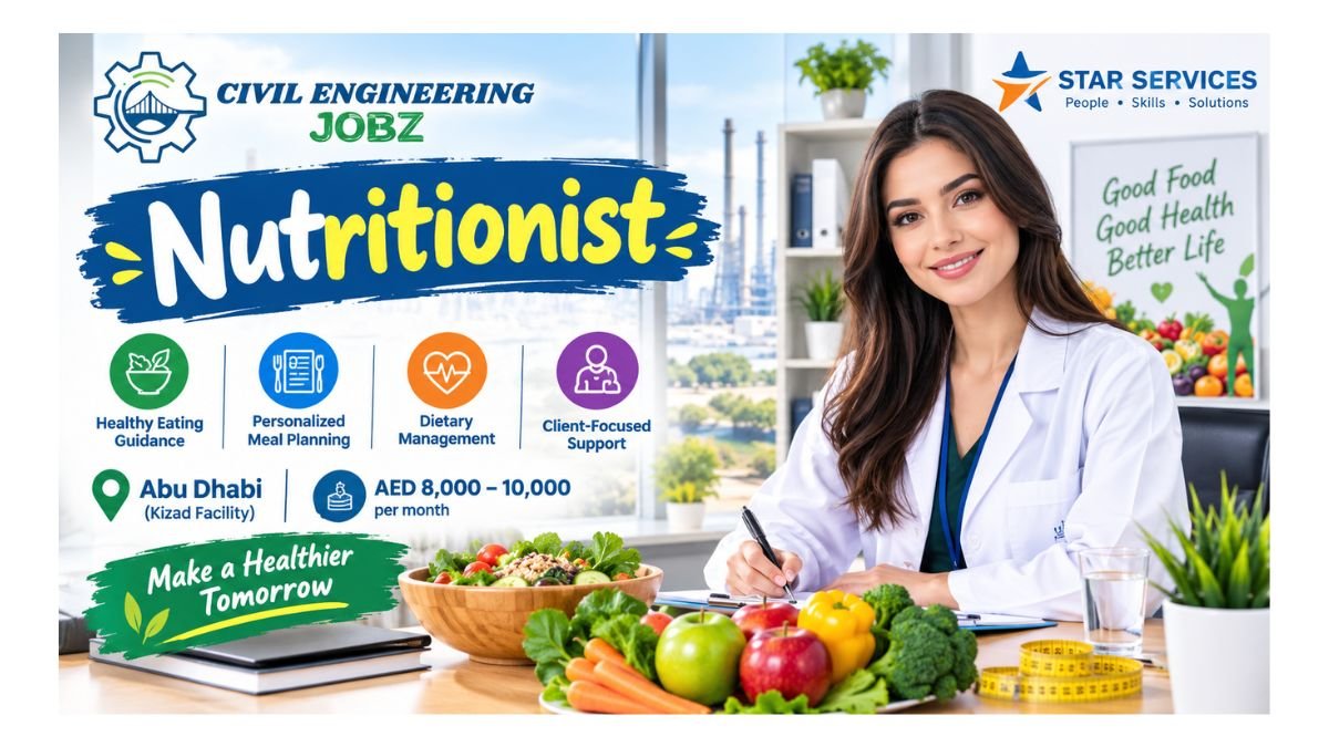 Nutritionist Jobs Kizad Abu Dhabi UAE 2026