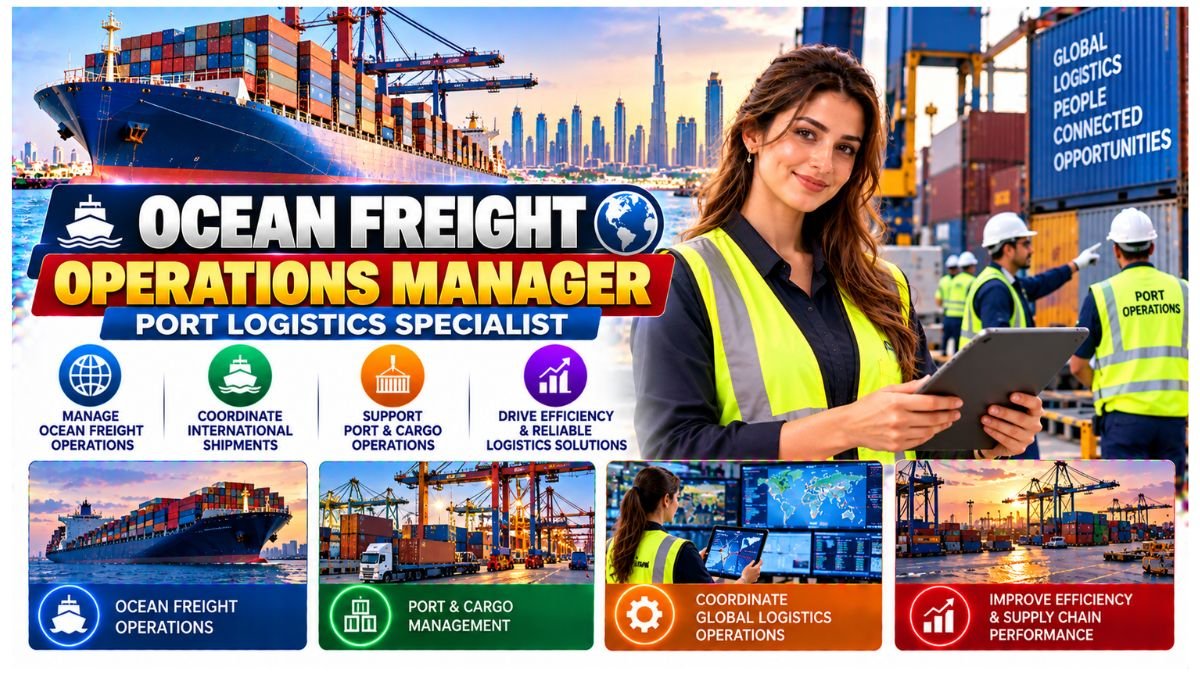 Ocean Freight Operations Manager Jobs UAE 2026