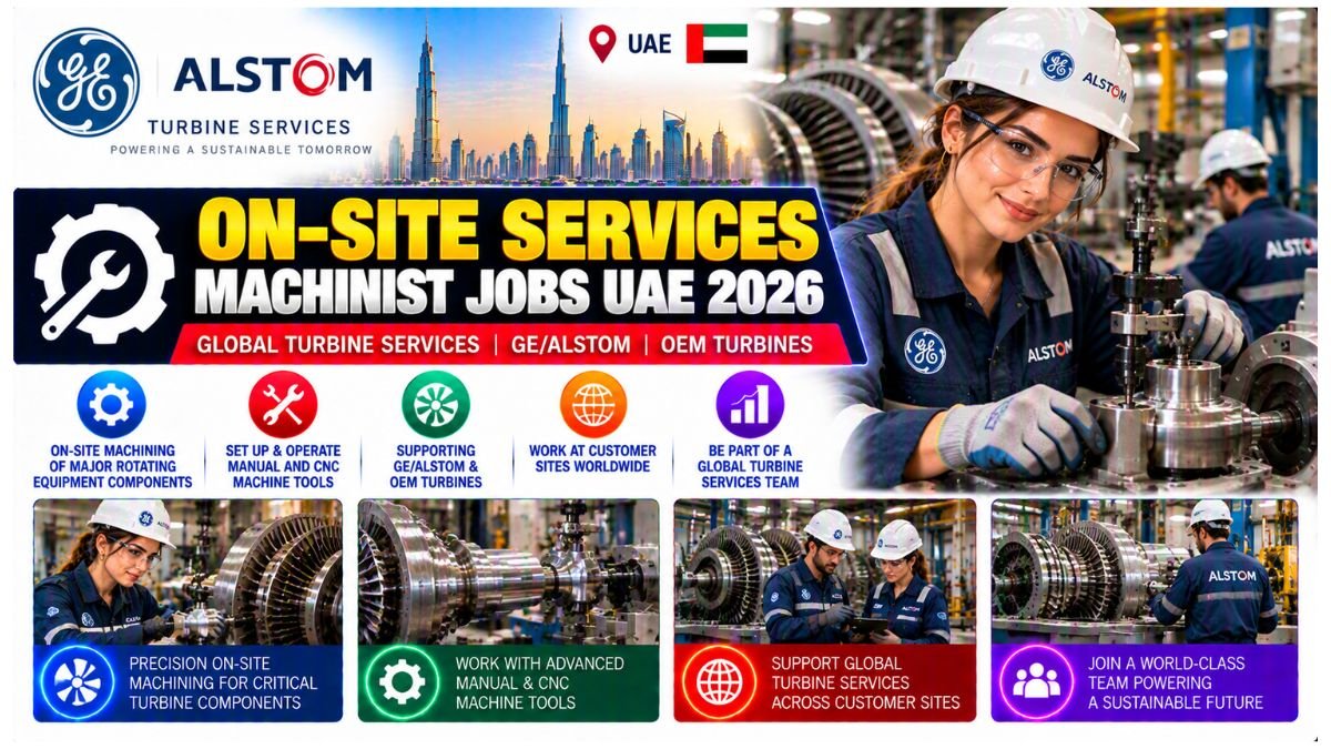On-Site Services Machinist Jobs UAE 2026