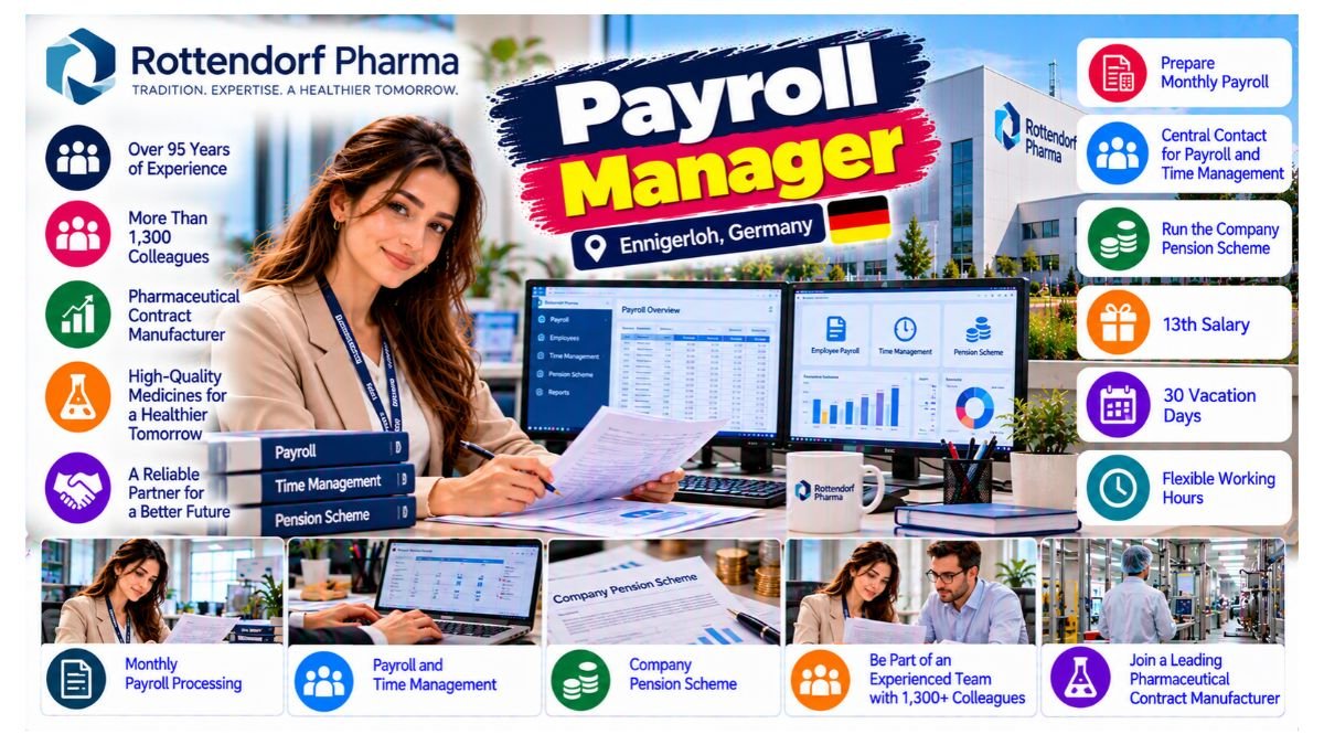 Payroll Manager Jobs Germany 2026
