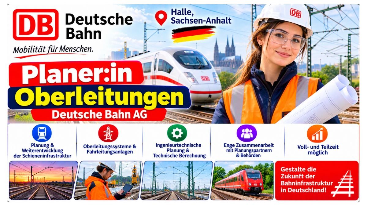 Planerin Oberleitungen Jobs Germany 2026 