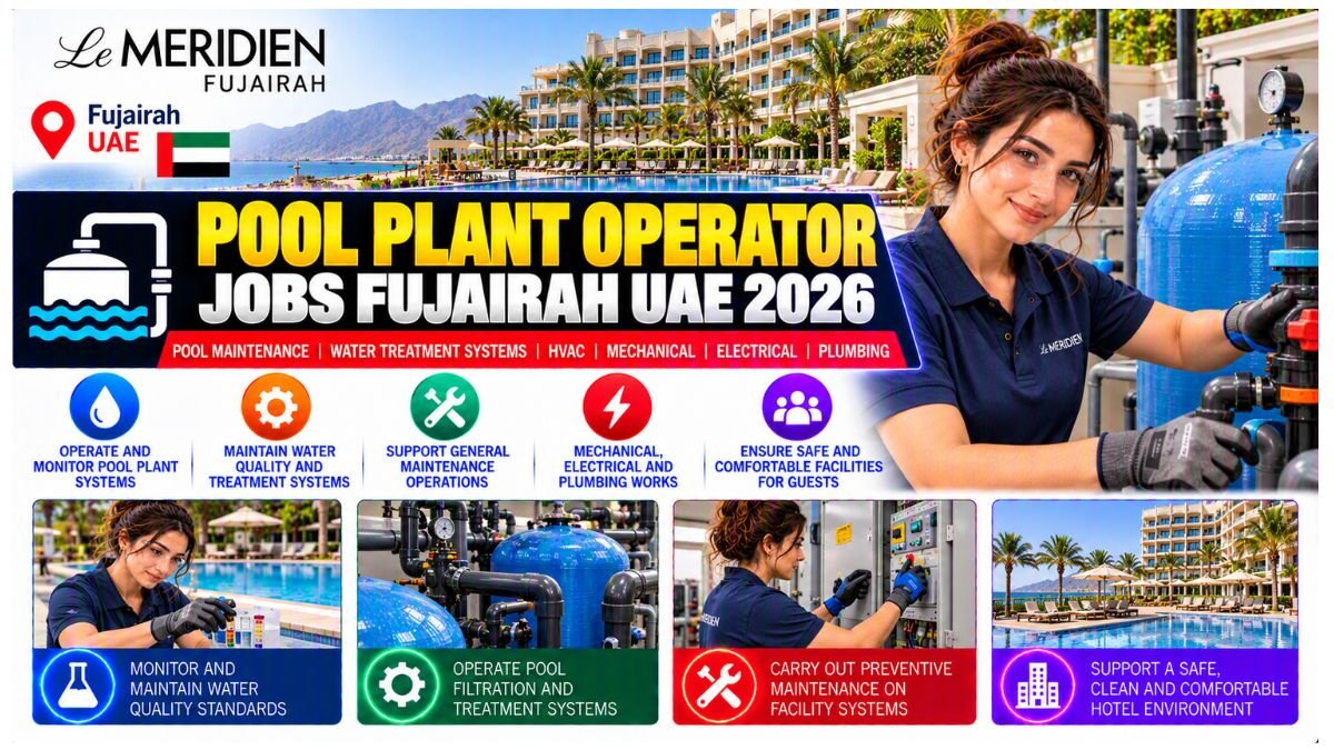 Pool Plant Operator Jobs Fujairah UAE 2026