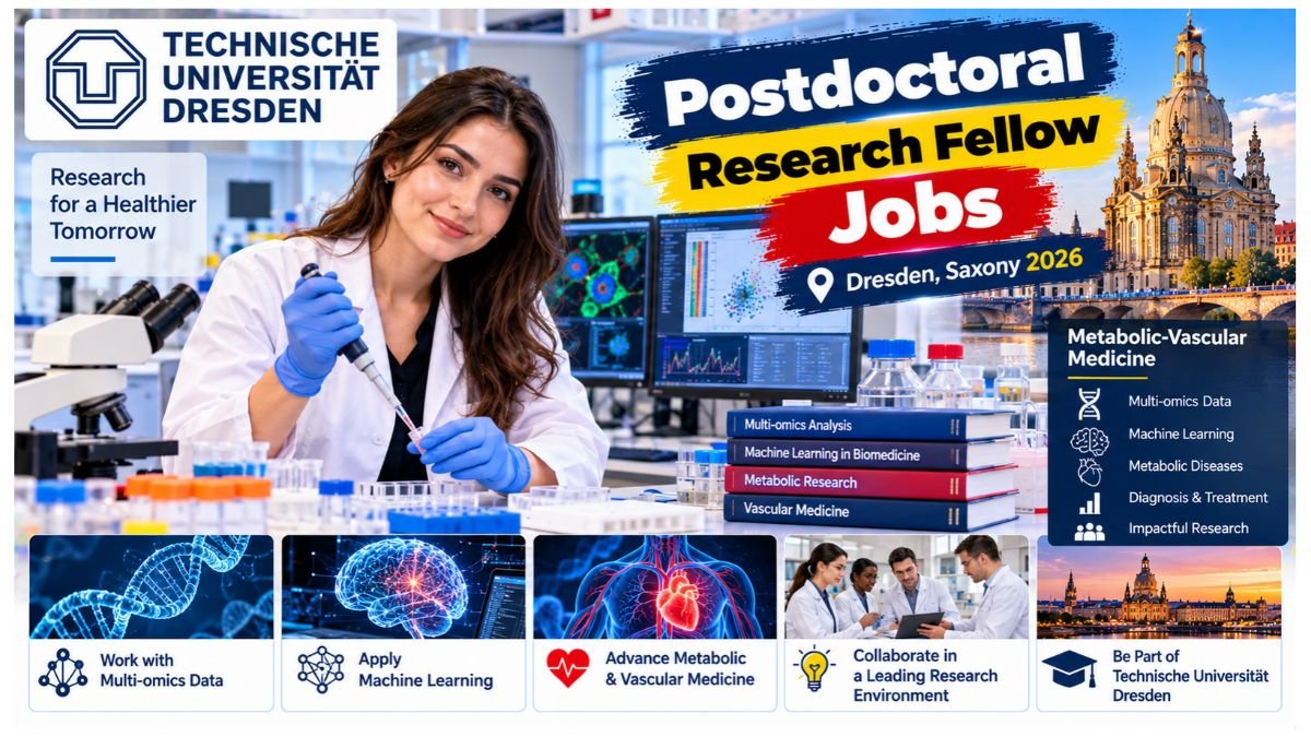 Postdoctoral Research Fellow Jobs Dresden Saxony 2026
