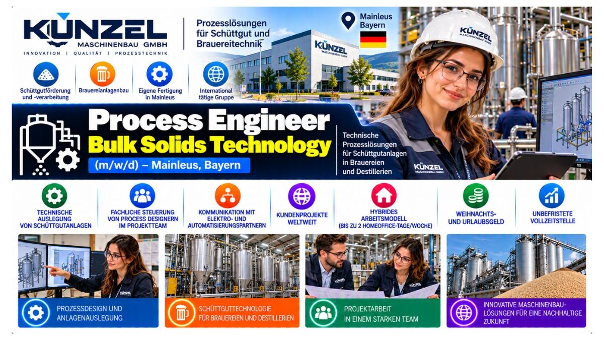Process Engineer Bulk Solids Technology Jobs Germany 2026